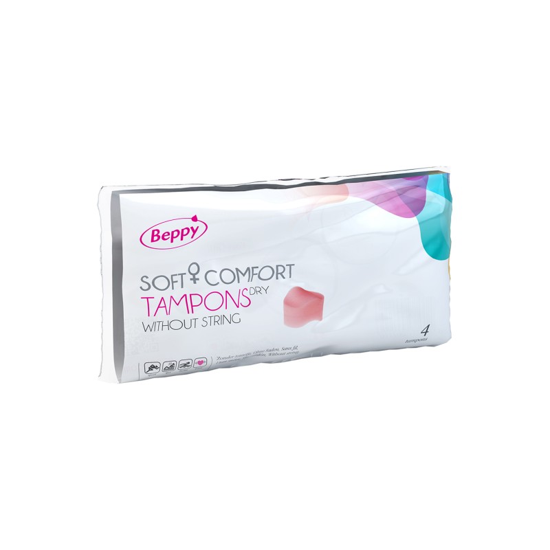 Tampony-BEPPY SOFT&COMFORT TAMPONS DRY 4PCS